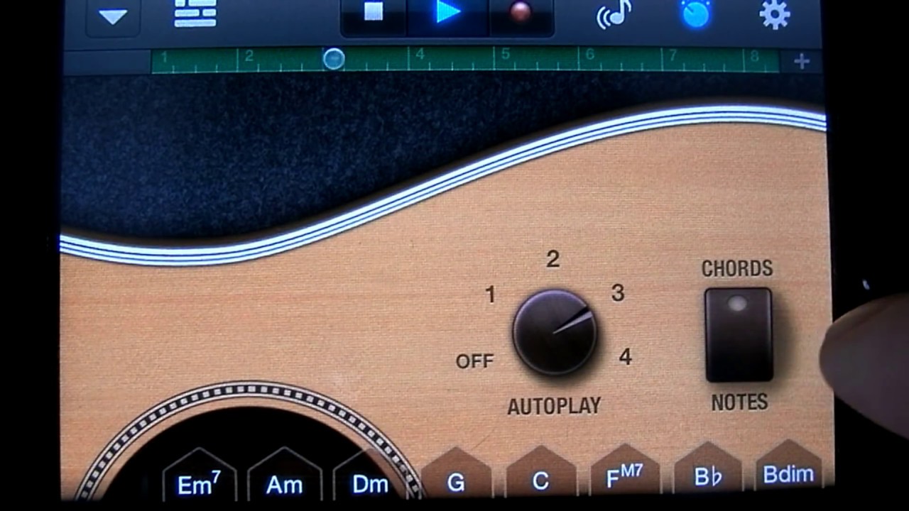 How To Show Notes On Garageband Ipad